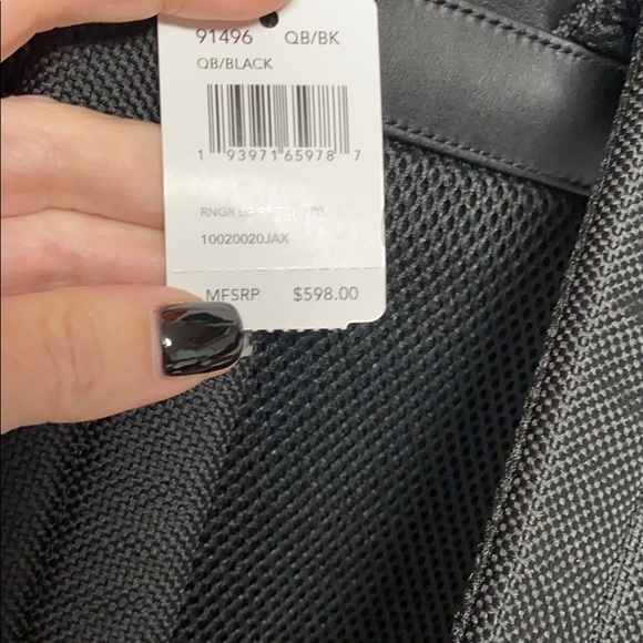 Coach Ranger Large Black Backpack Tags where removed accidentally. Brand new - Picture 5 of 6